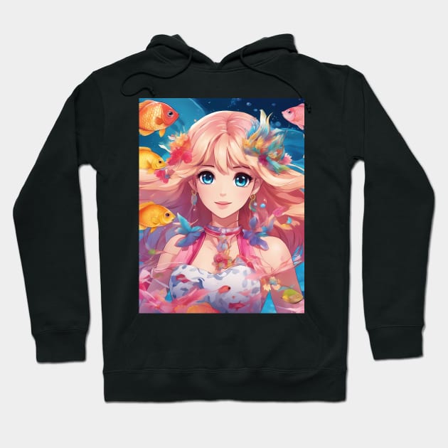 The Fish Kingdom's Hoodie by animegirlnft